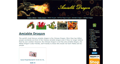 Desktop Screenshot of amiabledragon.com